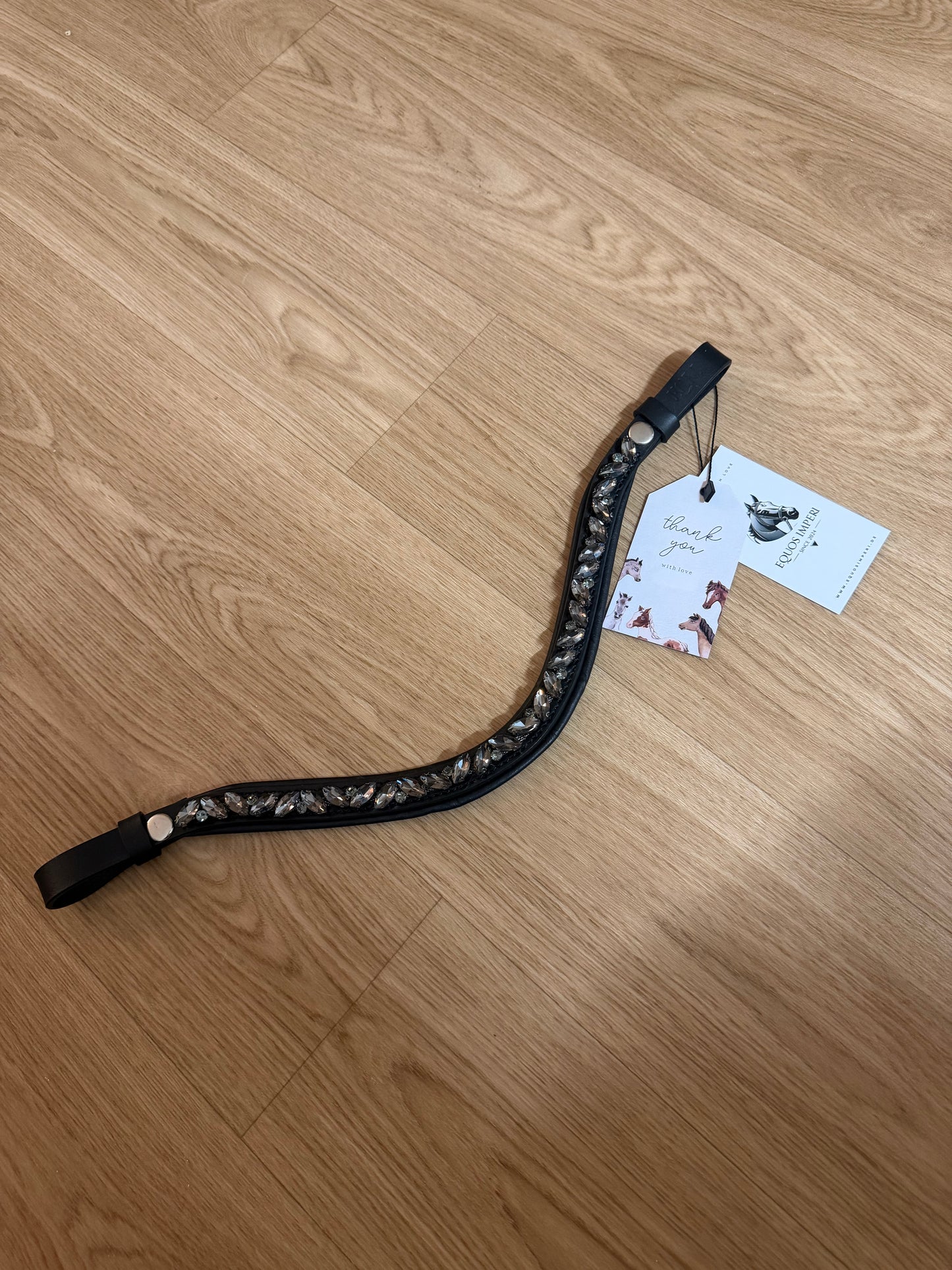 Stirnriemen Black Pearl