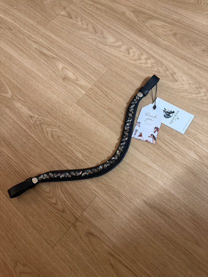 Stirnriemen Black Pearl