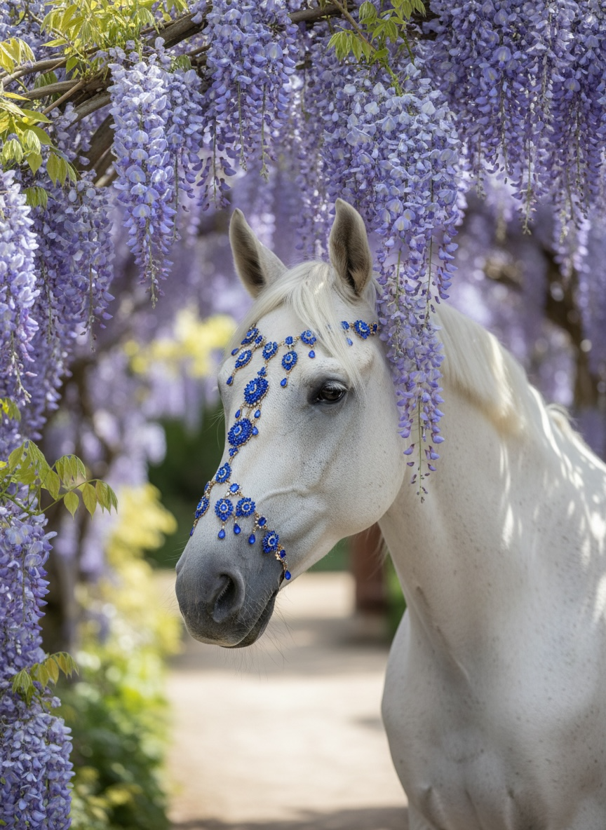 Pferdeschmuck Violet