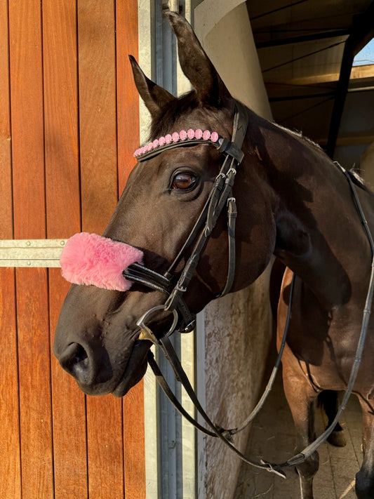 Pink Fluffy Nose Cover