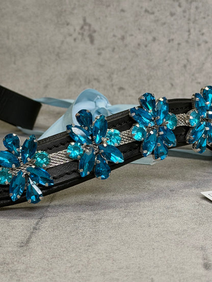 Stirnriemen Eiskristall mit LED