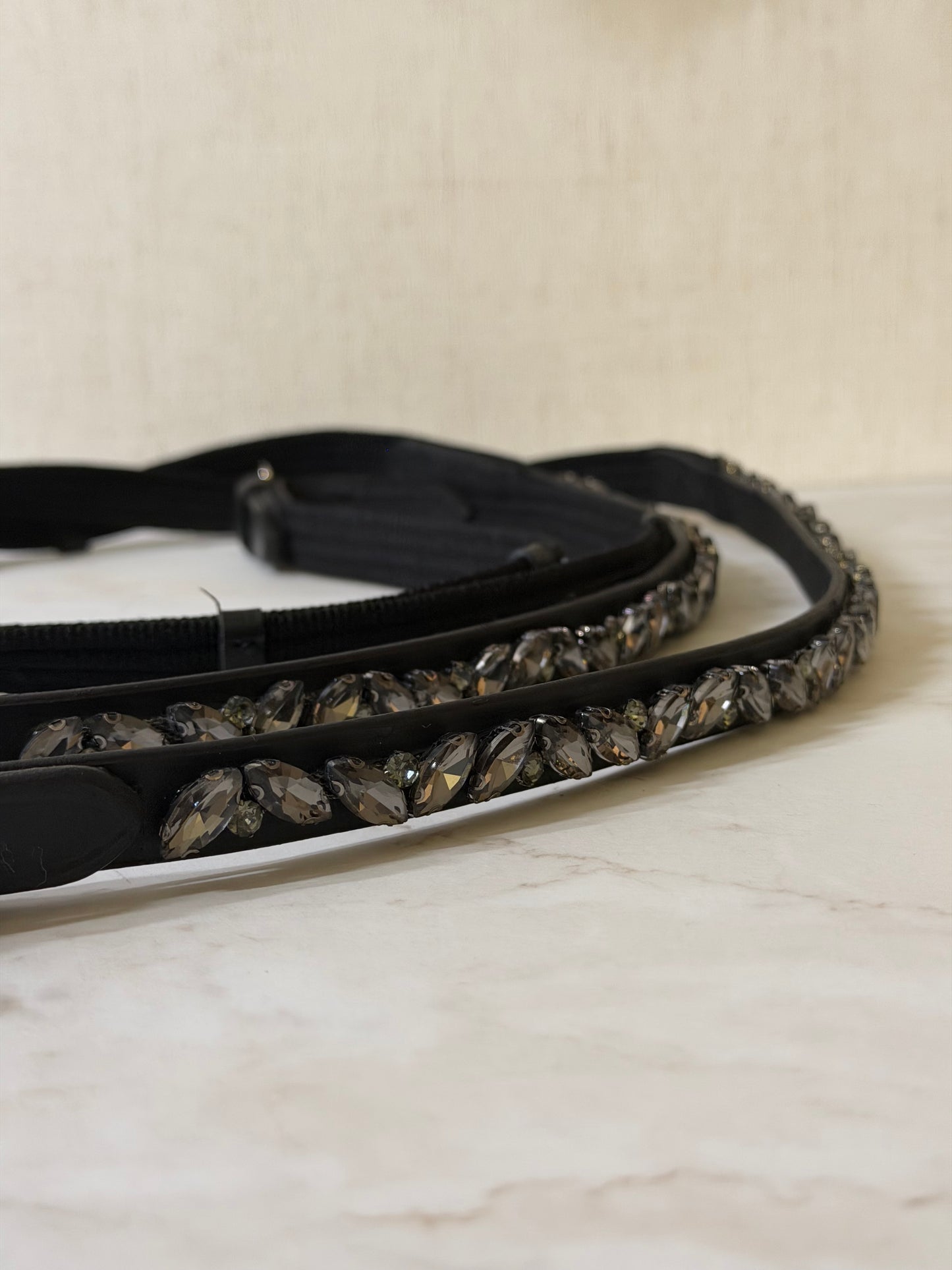 Warmblut Zügel Black Pearl