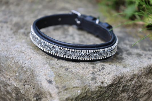 Dog collar Silver Dream S
