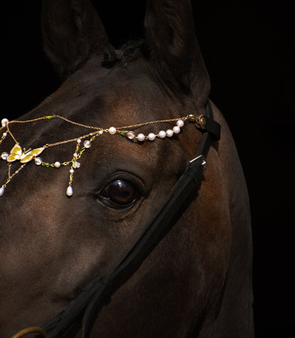 Pferdeschmuck Green Butterfly