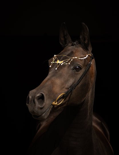 Pferdeschmuck Green Butterfly