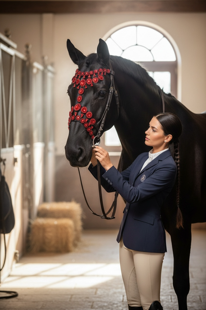 Pferdekopfschmuck StarLuxe Róuge