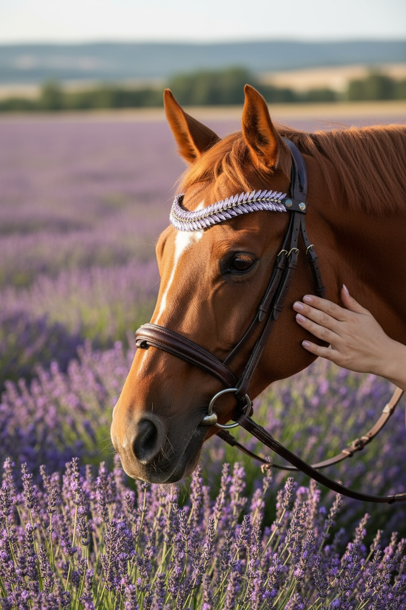 Stirnriemen Purple Ice