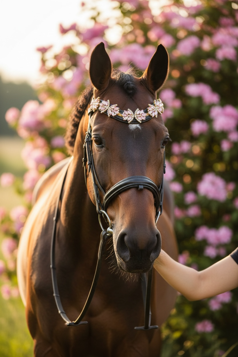 Stirnriemen Superstar in Rosa