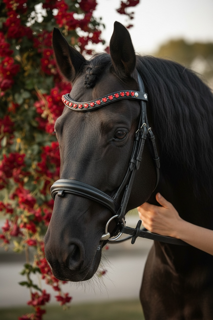 Red Hearts Stirnriemen