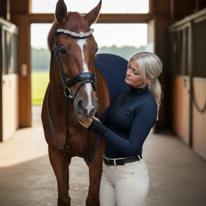 𝐏𝐑𝐄 𝐎𝐑𝐃𝐄𝐑 Reitjacke Navy Blue