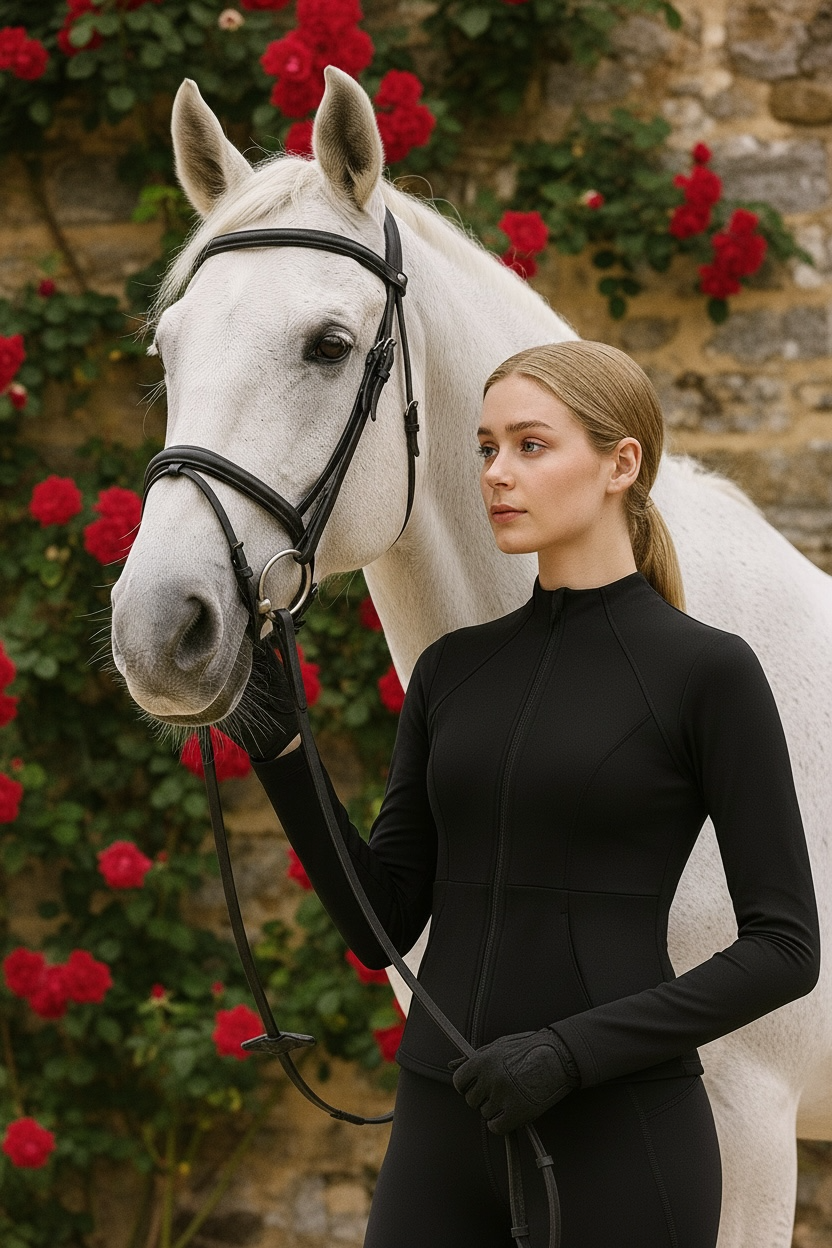 𝐏𝐑𝐄 𝐎𝐑𝐃𝐄𝐑 Reitjacke Black Swan