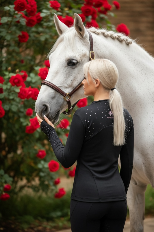 𝐏𝐑𝐄 𝐎𝐑𝐃𝐄𝐑 Reitjacke Black Swan