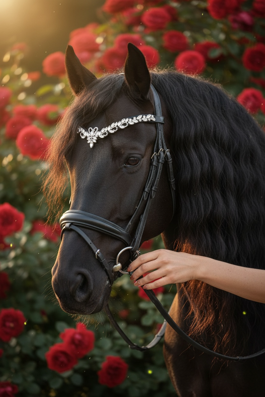 Stirnriemen „Be my Valentine“