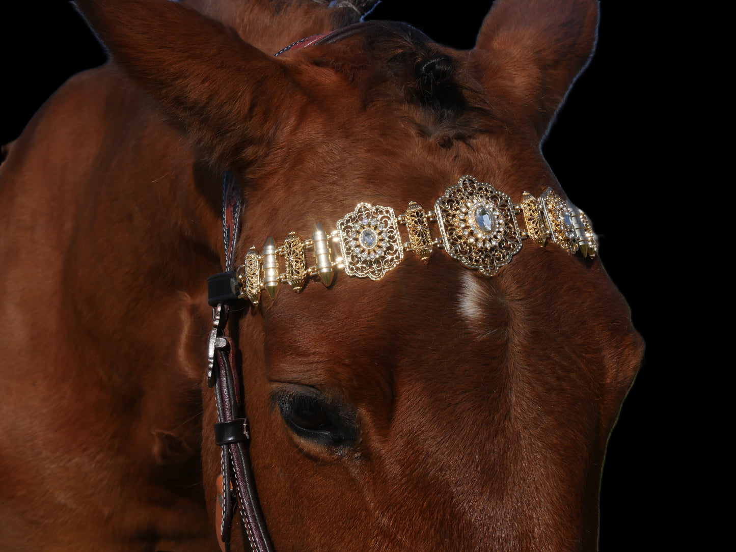 Orientalischer Stirnriemen "Orient Night"