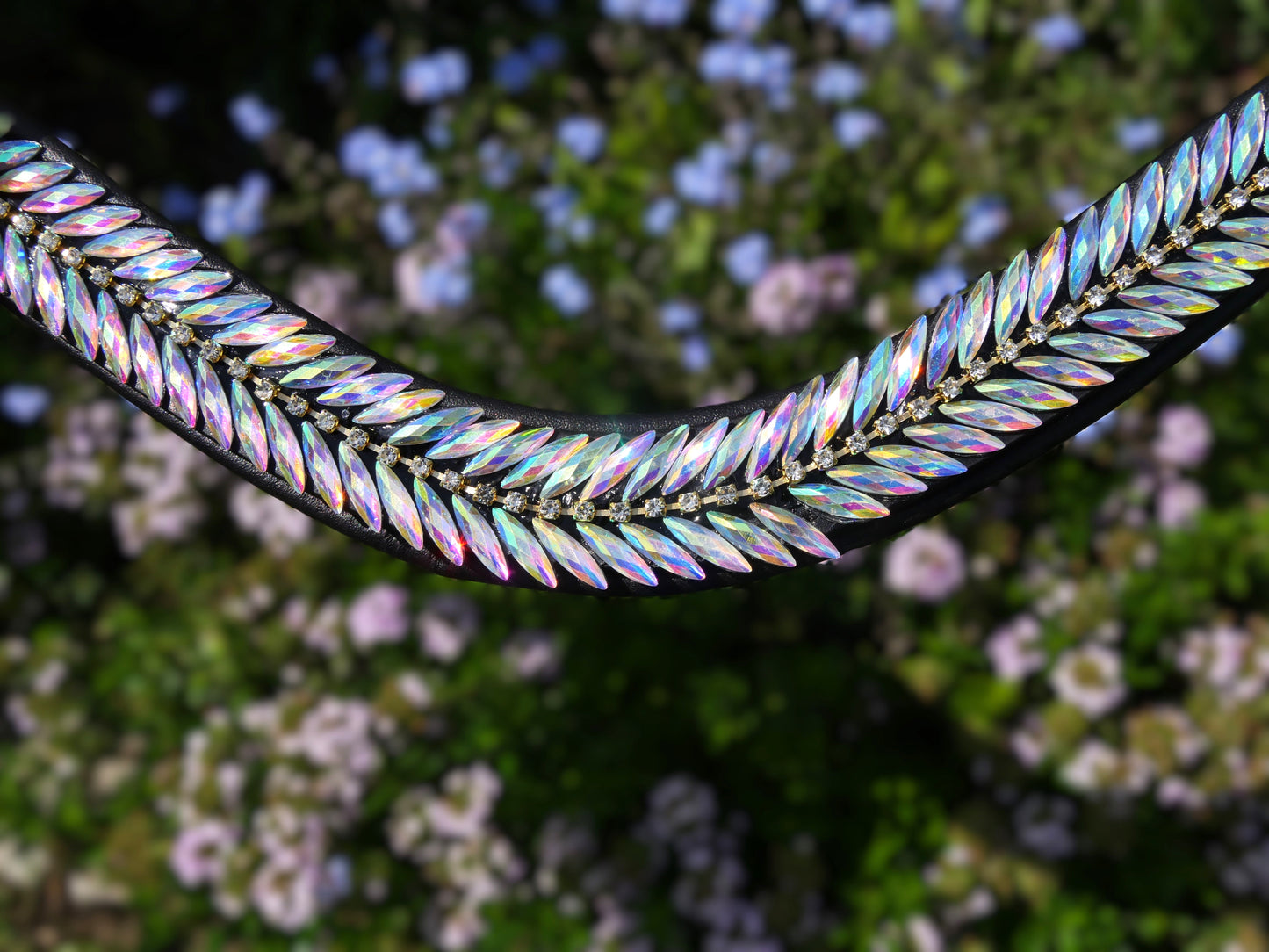 Stirnriemen Holographic Feather