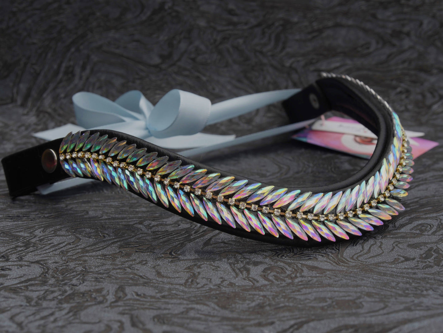 Stirnriemen Holographic Feather