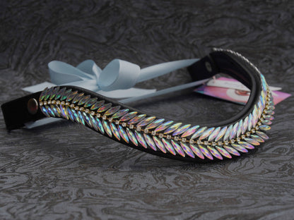 Stirnriemen Holographic Feather