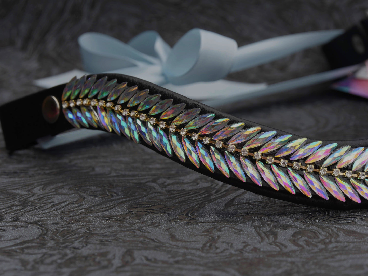 Stirnriemen Holographic Feather