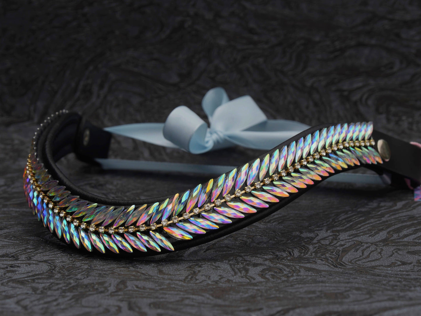 Stirnriemen Holographic Feather