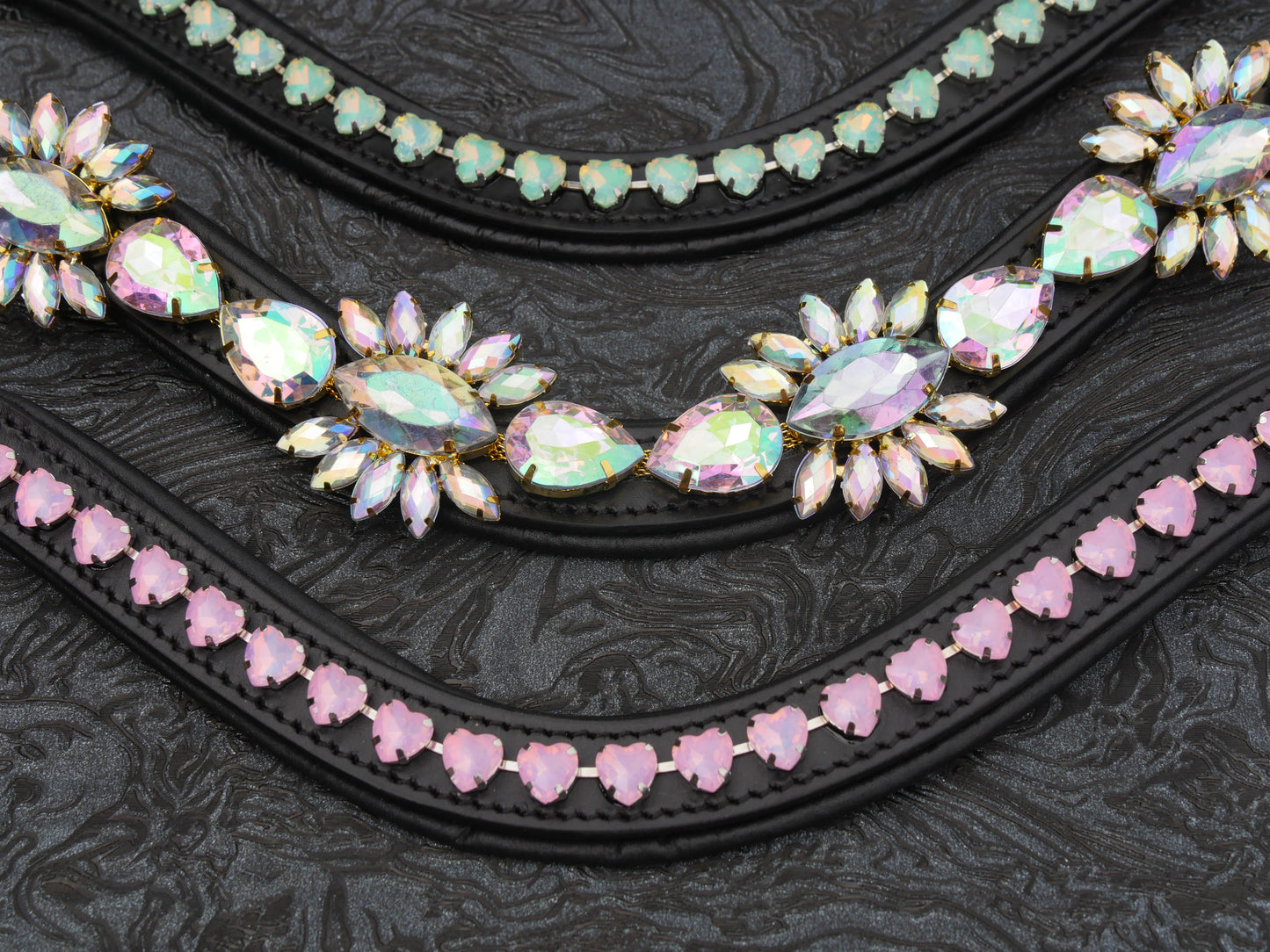 Stirnriemen Türkis Hearts