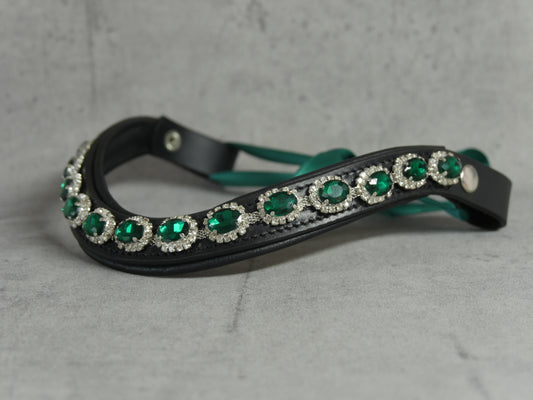 Stirnriemen Jade Noir