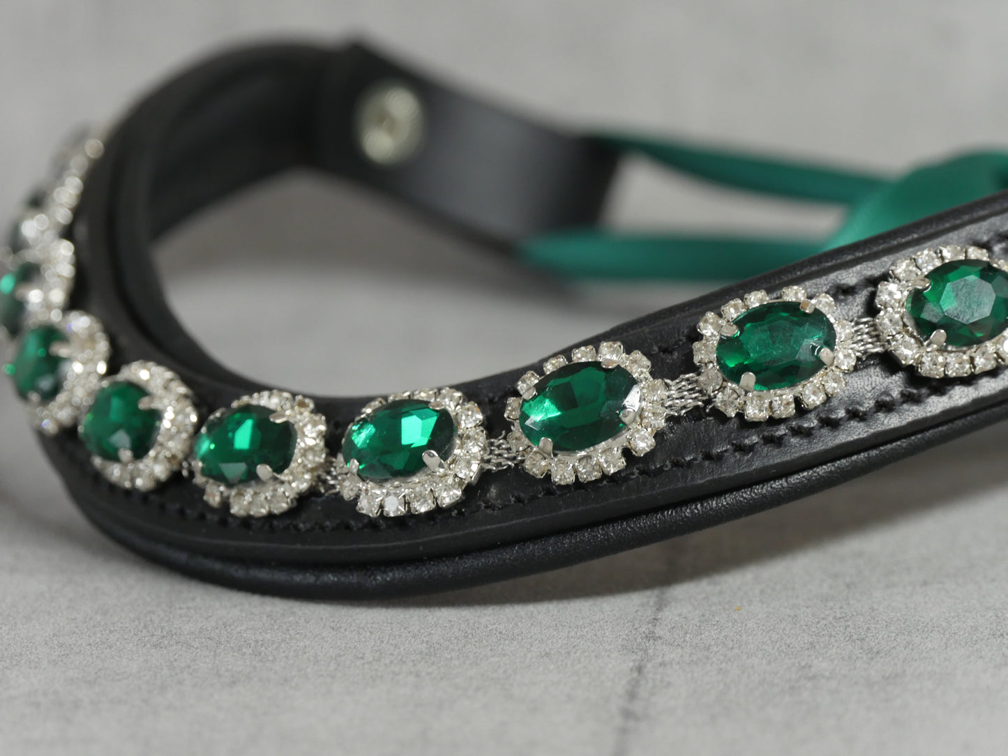 Stirnriemen Jade Noir