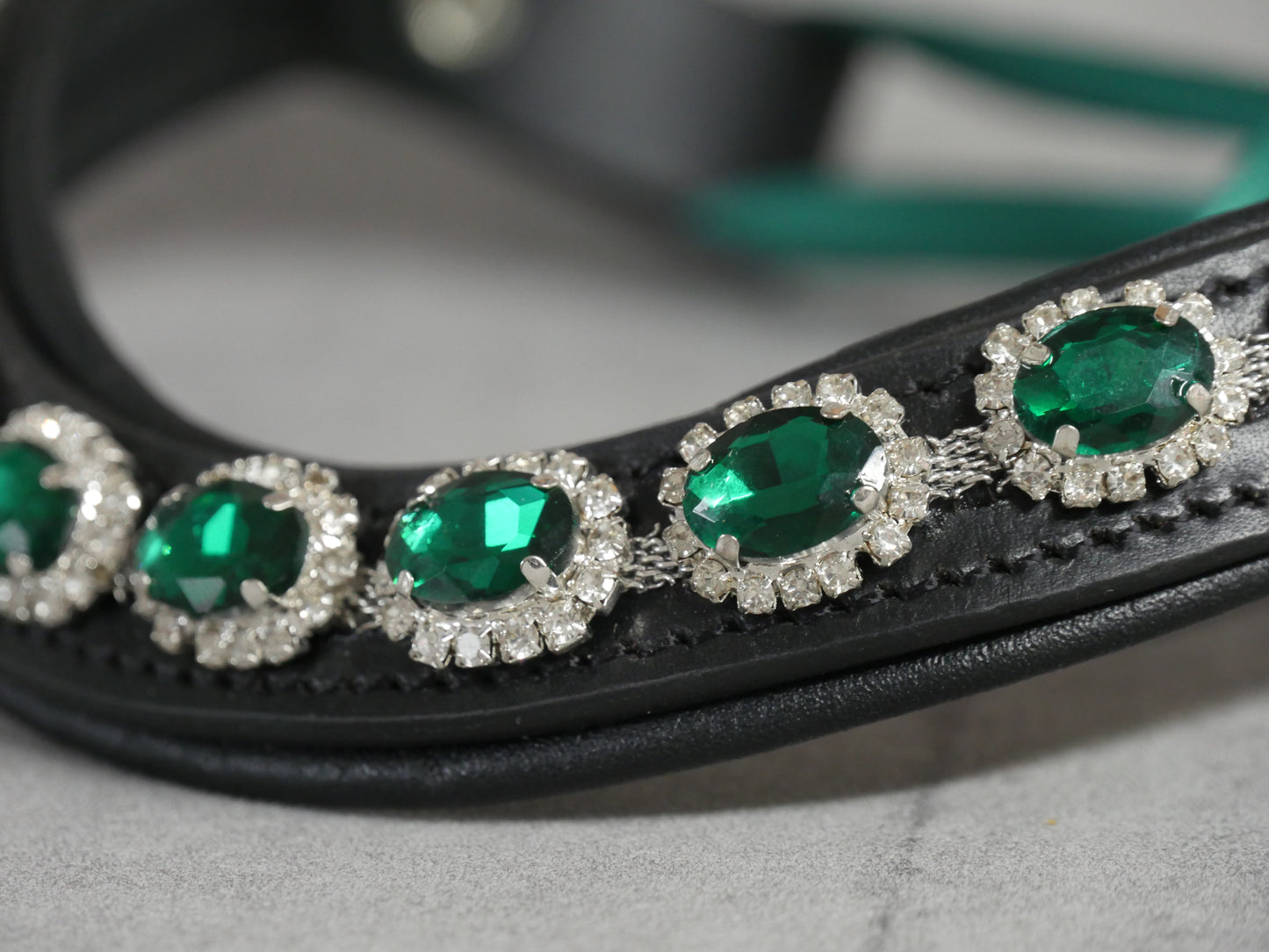 Stirnriemen Jade Noir