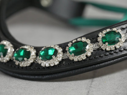 Stirnriemen Jade Noir