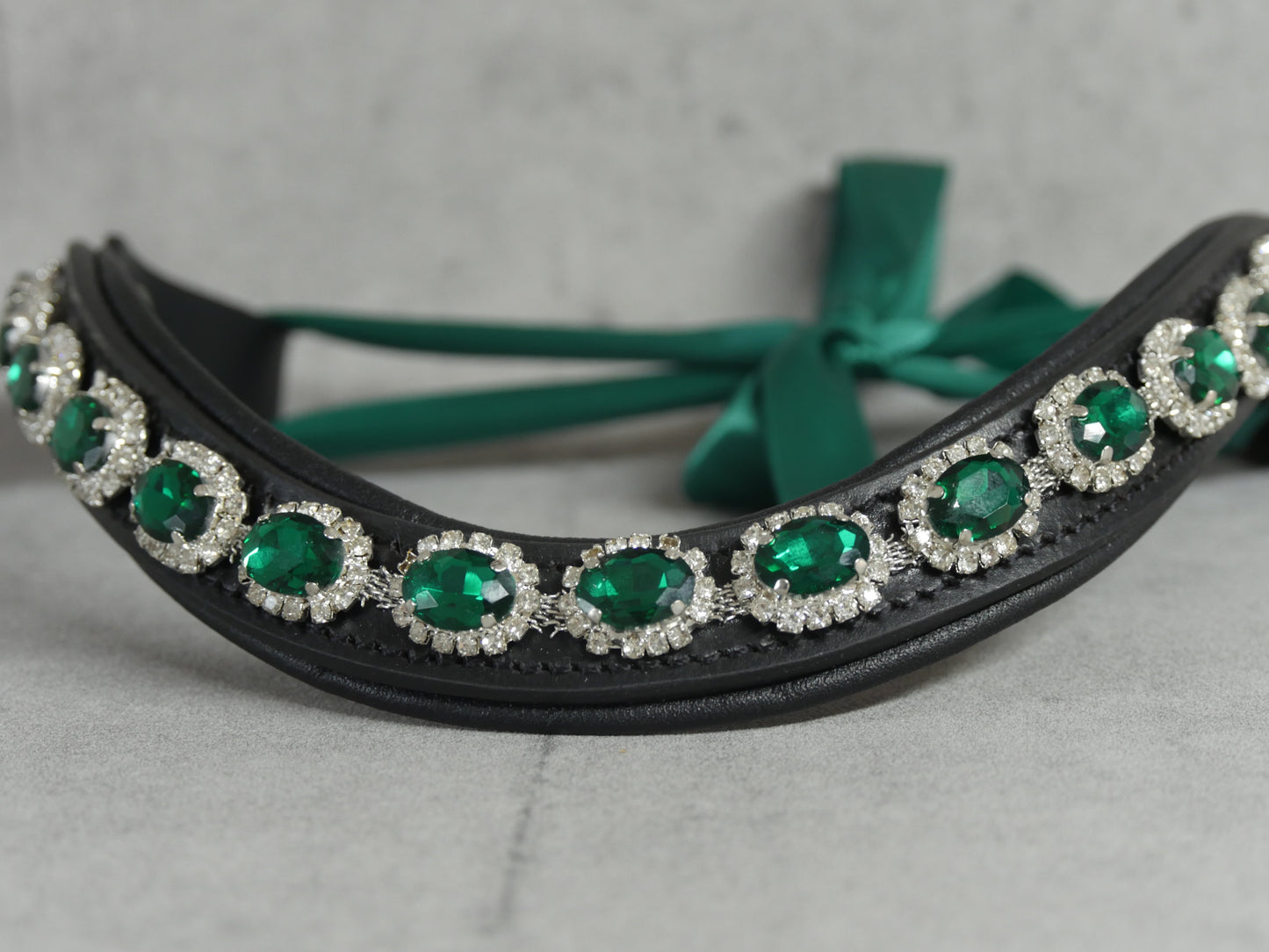 Stirnriemen Jade Noir