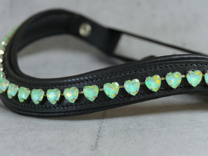 Stirnriemen Türkis Hearts