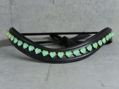 Stirnriemen Türkis Hearts