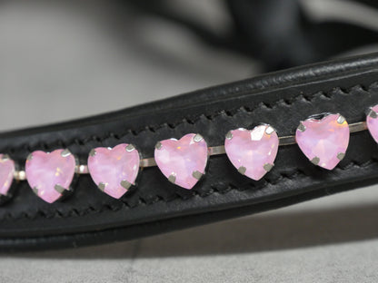 Stirnriemen Pink Hearts