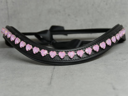 Stirnriemen Pink Hearts