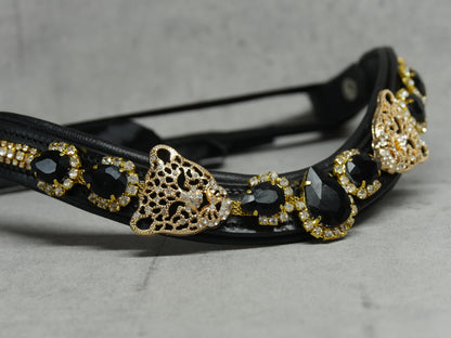 Stirnriemen Golden Tiger