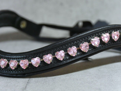 Stirnriemen Rosé Hearts