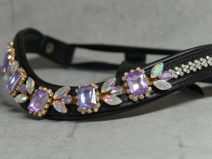 Stirnriemen Floral Flieder