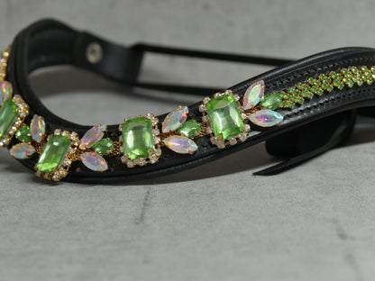 Stirnriemen Floral Green