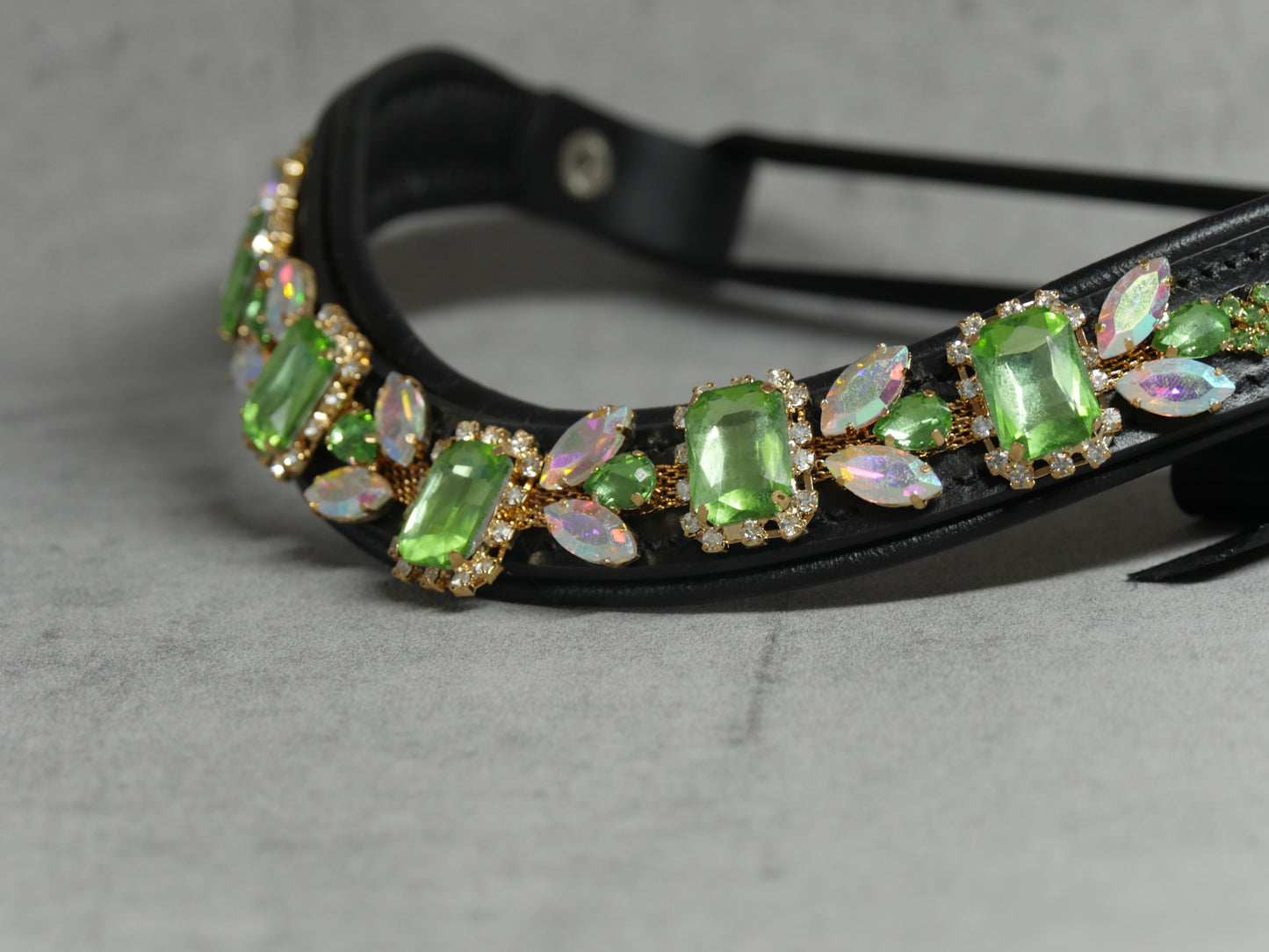 Stirnriemen Floral Green