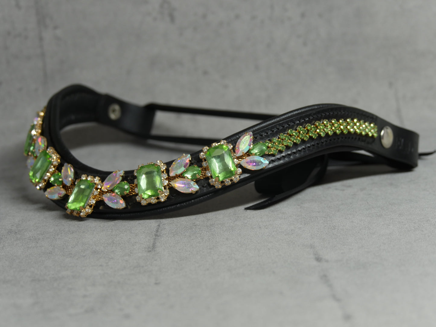 Stirnriemen Floral Green