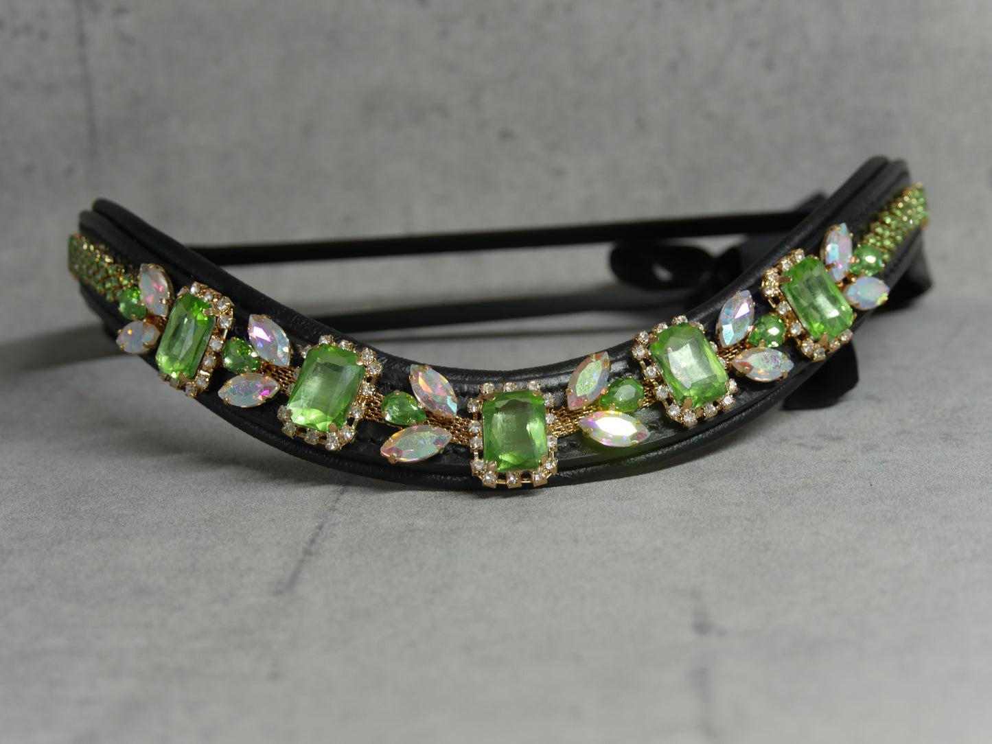 Stirnriemen Floral Green