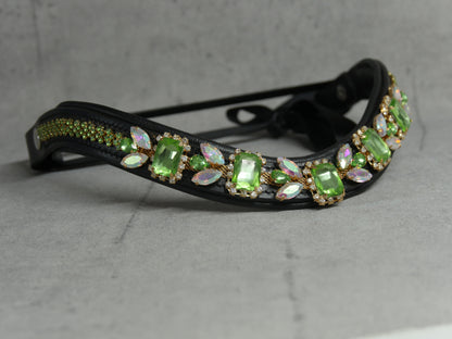 Stirnriemen Floral Green