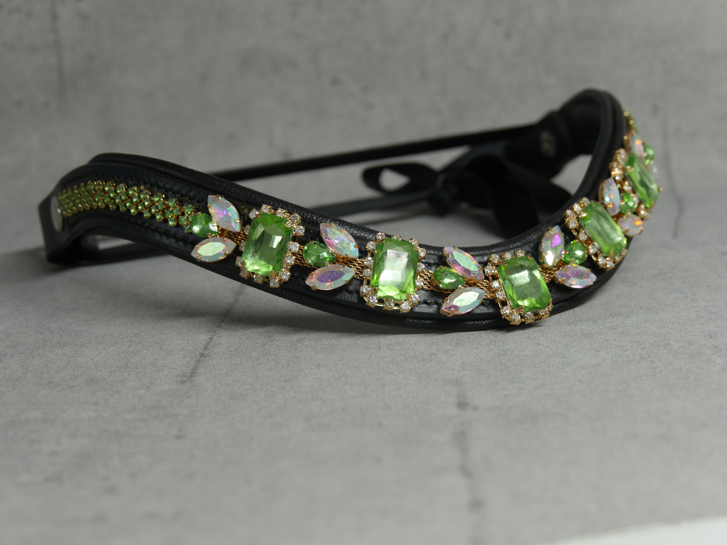 Stirnriemen Floral Green