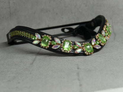 Stirnriemen Floral Green