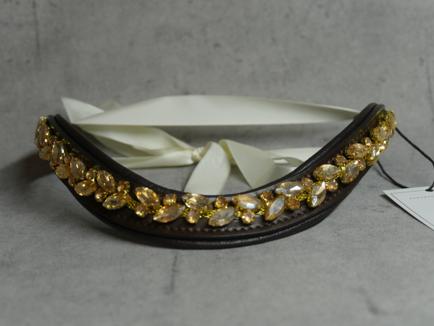 Stirnriemen Champagner