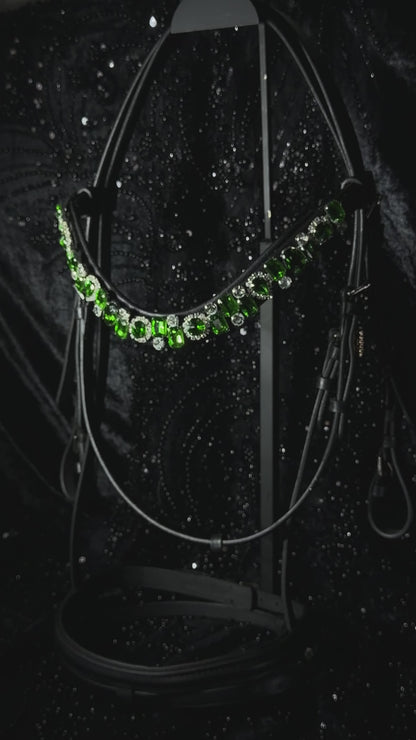 Set Olivia Stirnriemen + Sattelschmuck