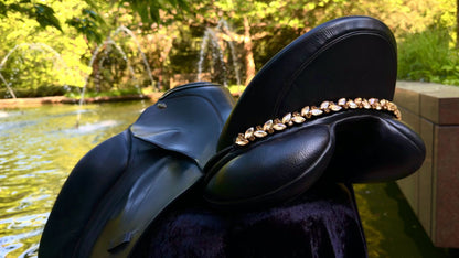 Sattelschmuck Champagner