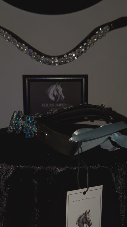 Stirnriemen Eiskristall mit LED