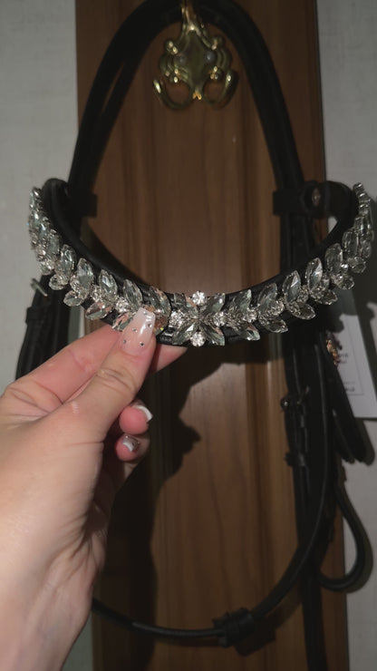 Stirnriemen Luxury Crystal
