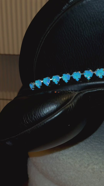 Sattelschmuck Santorini